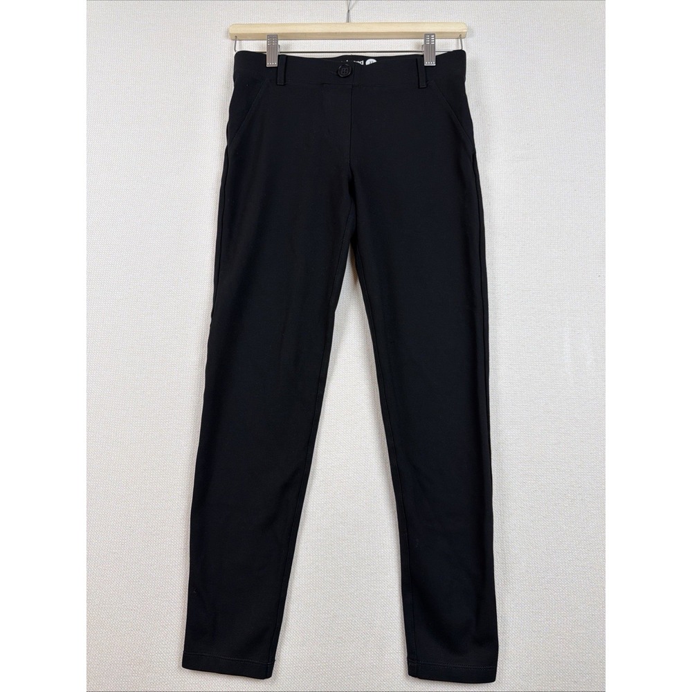 Betabrand Classic Dress Pant Yoga Pant Skinny Womens Size XS Petite Black W1166